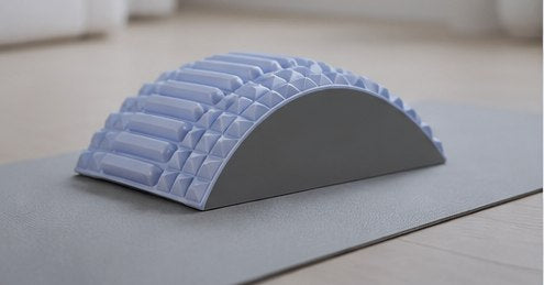 The arch on a mat, ready for a session at home